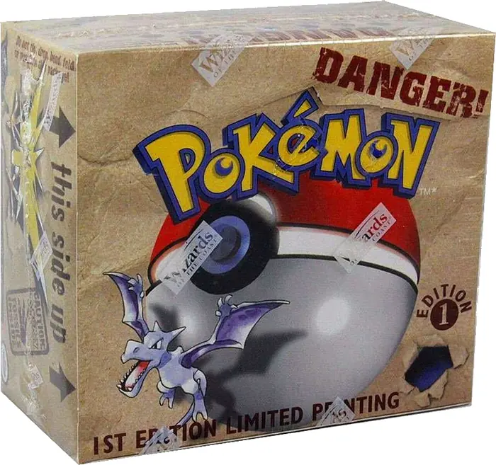 Versiegelte Fossil-Booster-Box, 1. Auflage