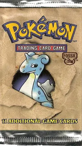 Versiegeltes Booster-Pack Fossil · Lapras