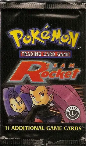 Versiegeltes Booster-Pack Team Rocket · Jessie & James